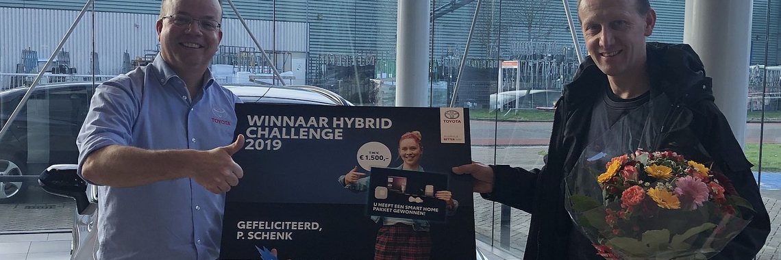 ‘Slimme’ prijs voor winnaar Hybrid Challenge van Toyota